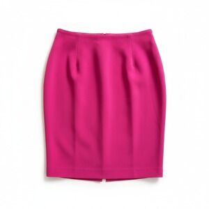 Evan Picone Pink Pencil Skirt, Women's Size‎ 6, Fuchsia Knee Length Career Wear